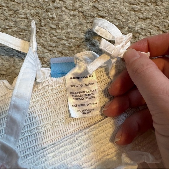 Disney Marie Cat White Dress and Bloomers Set for Kids NEW 18 mos Vintage 90s - Picture 9 of 9